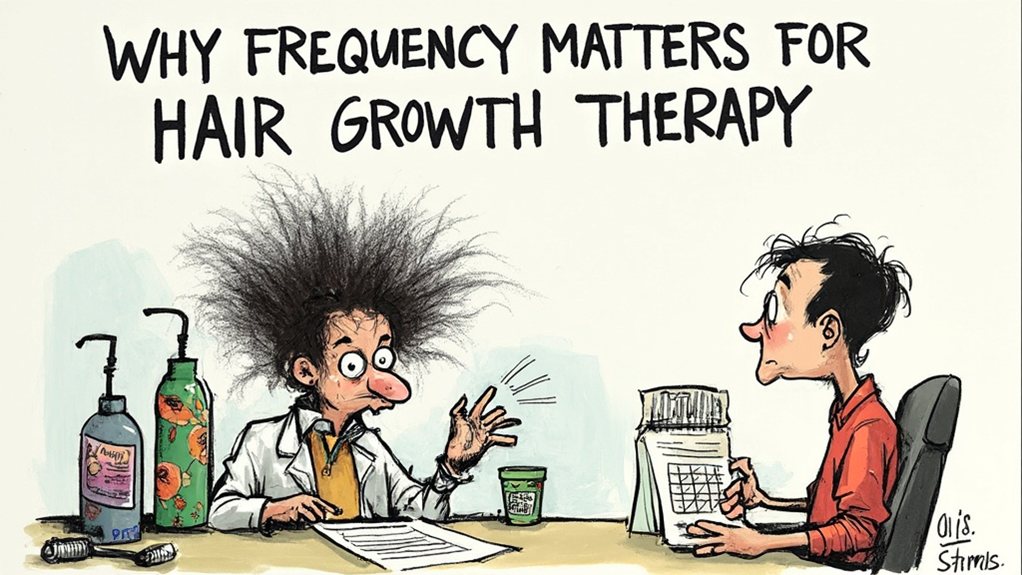 frequency enhances hair growth