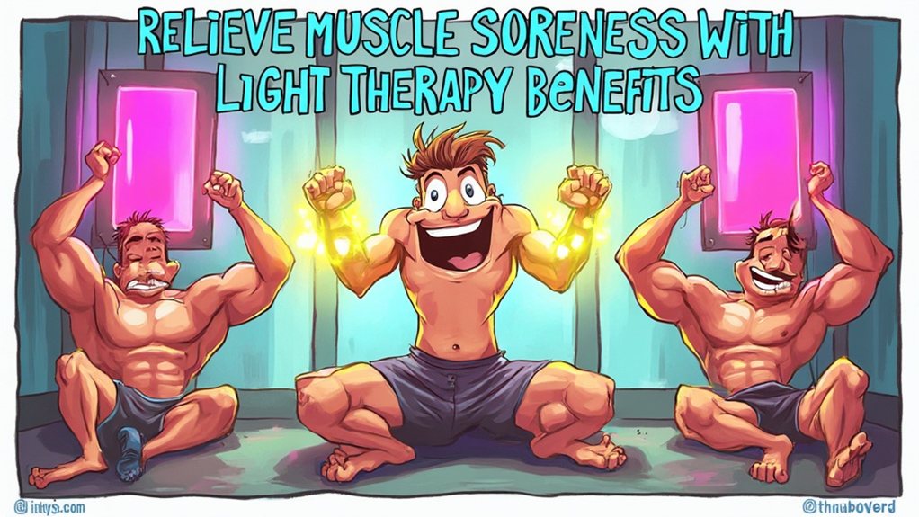 light therapy for soreness