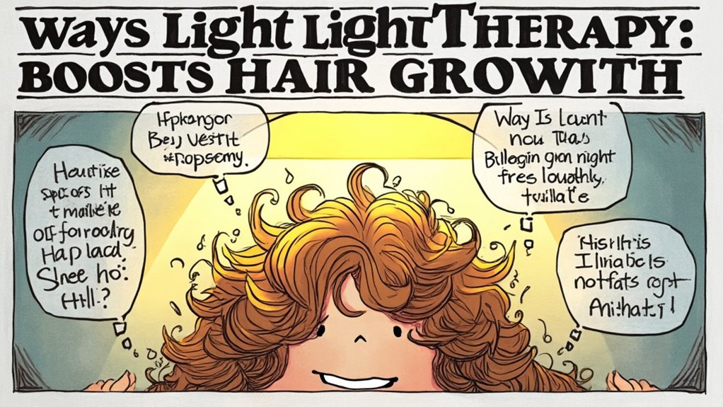 light therapy promotes hair growth