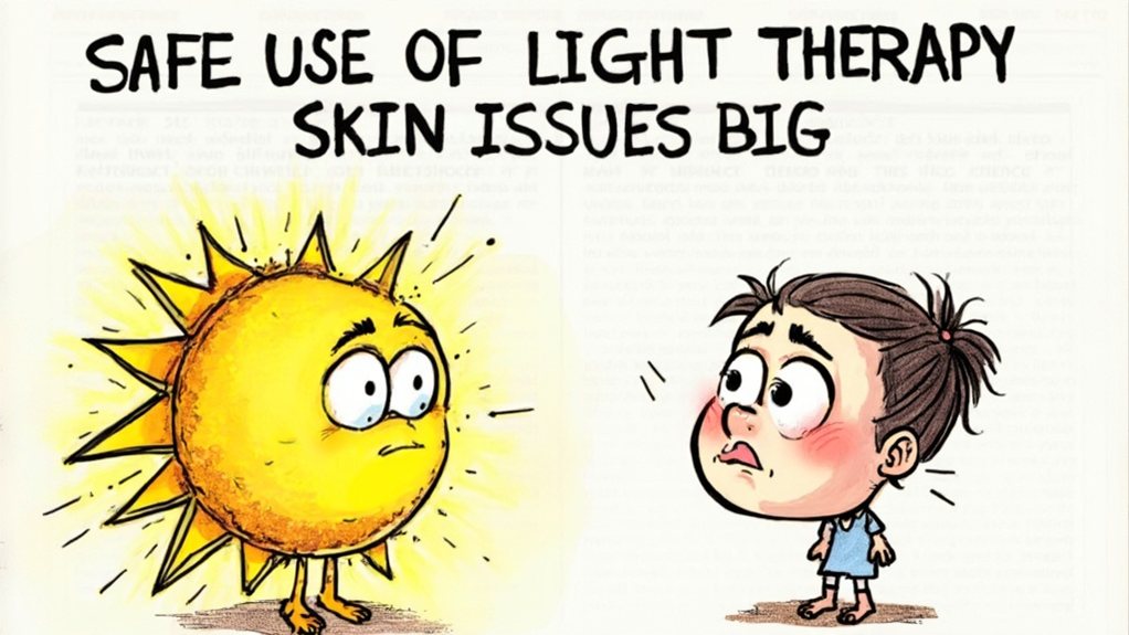 light therapy skin safety