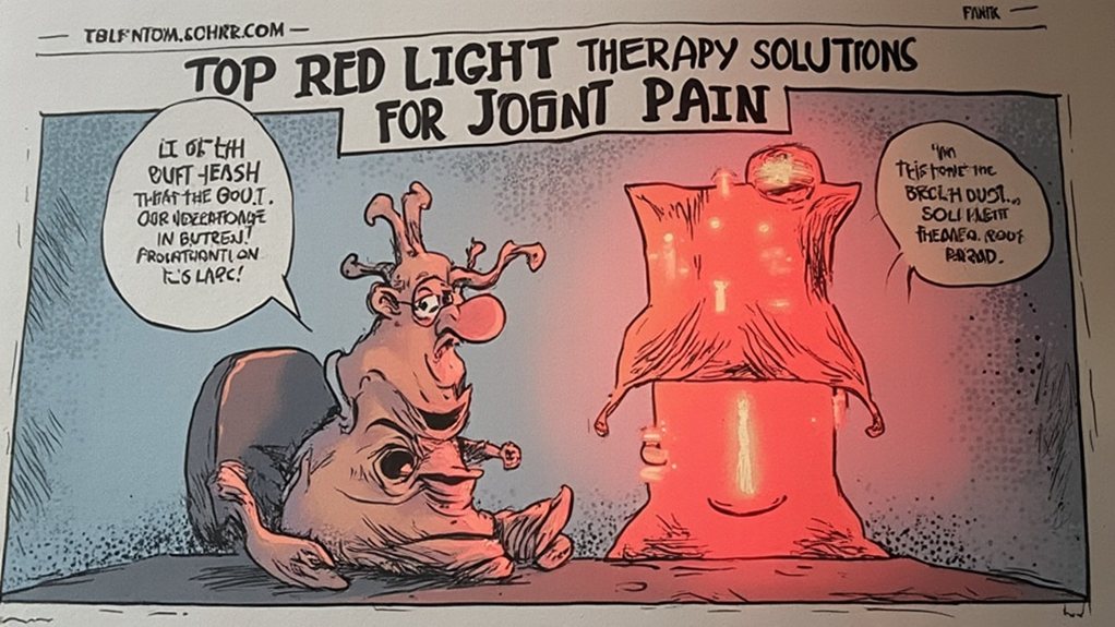 red light joint pain relief