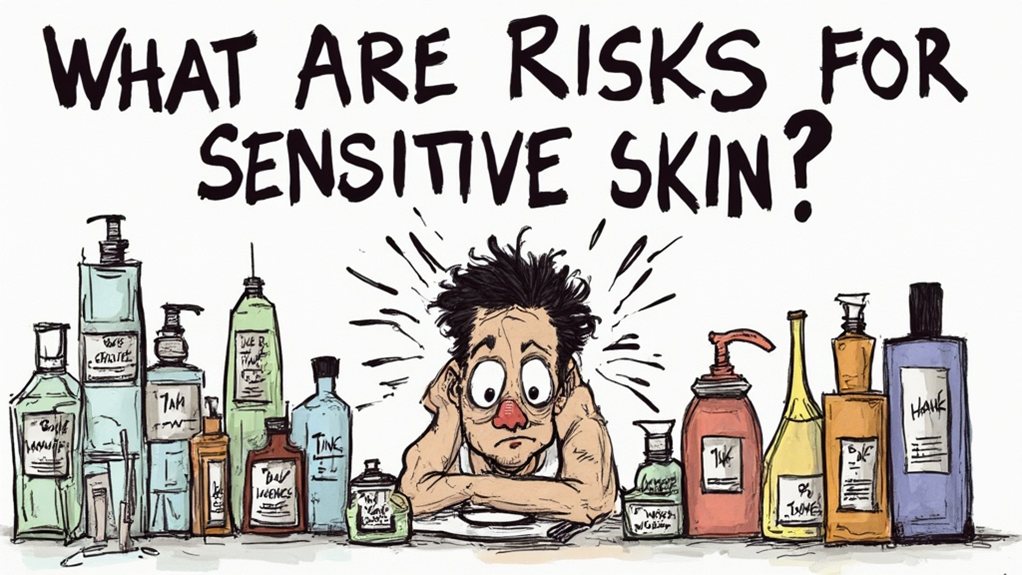 sensitive skin health risks