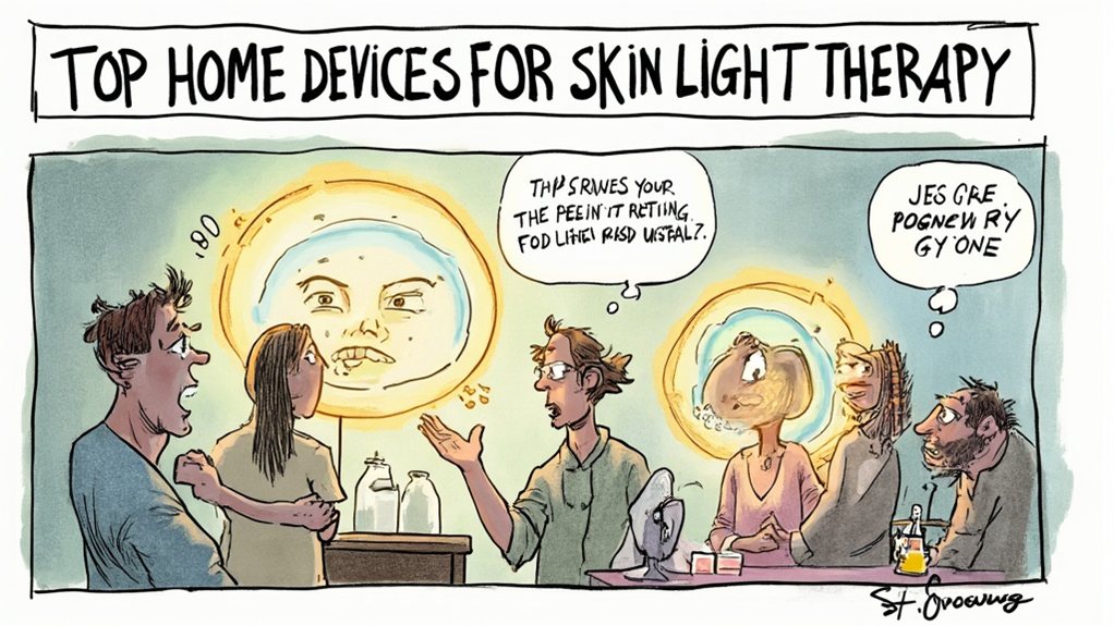 skin light therapy devices