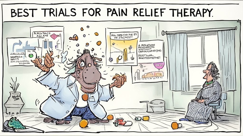 top pain relief trials