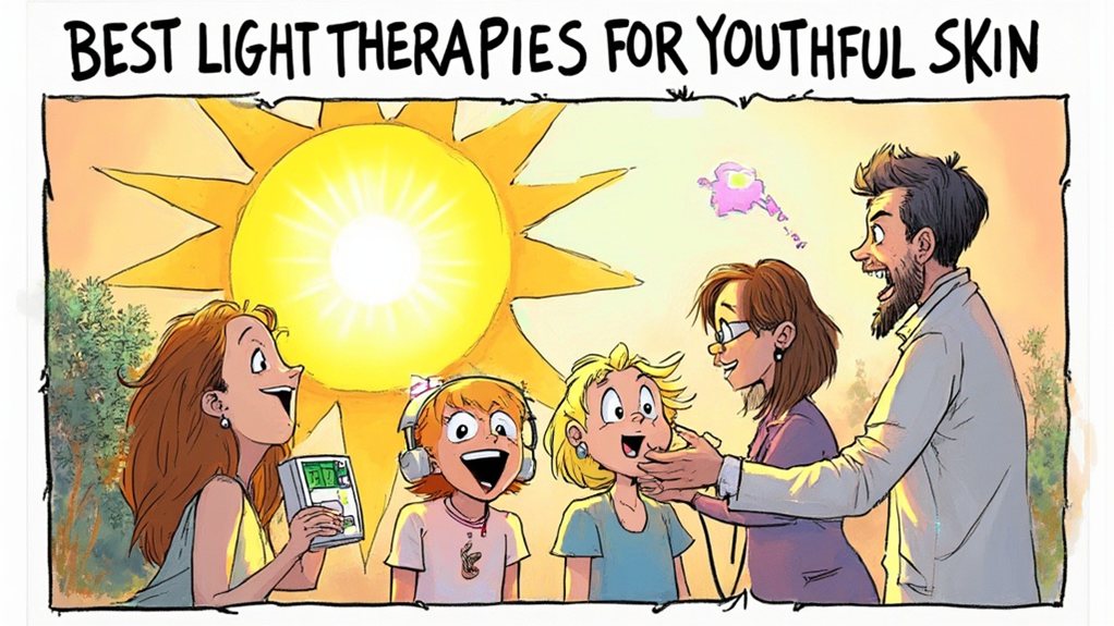 youthful skin light therapies