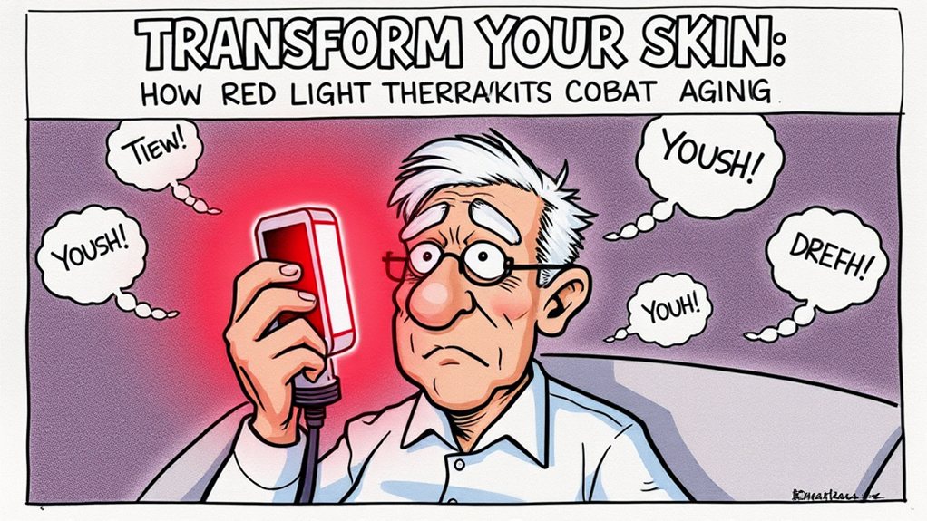 red light anti aging therapy