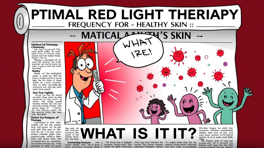 red light therapy frequency