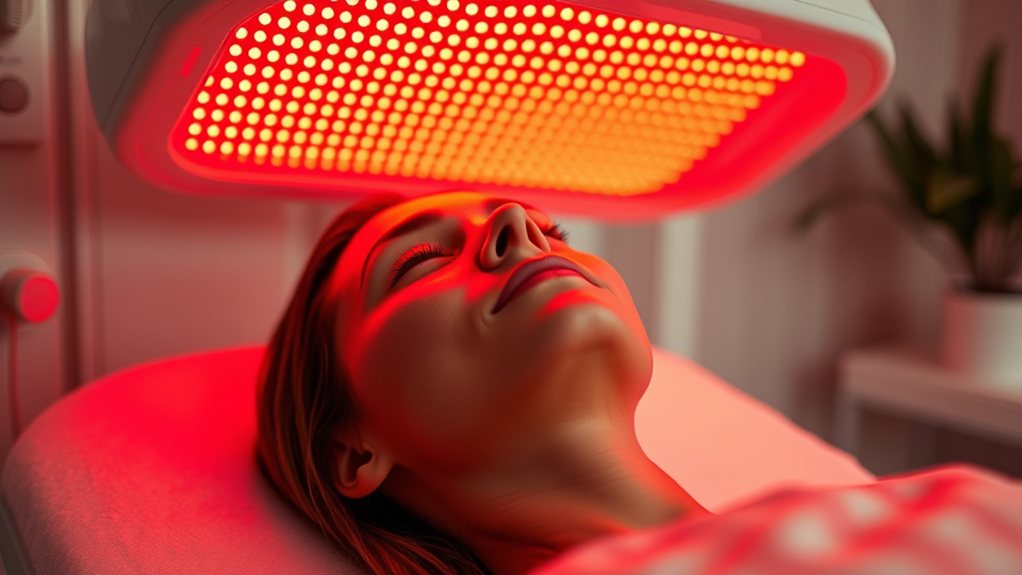 red light therapy mechanism