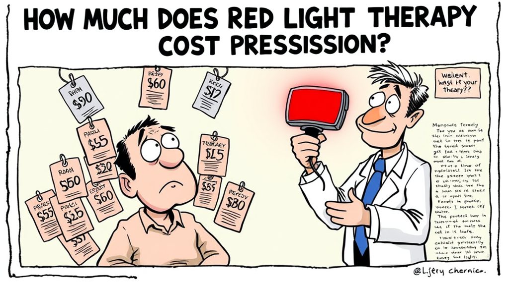 red light therapy pricing